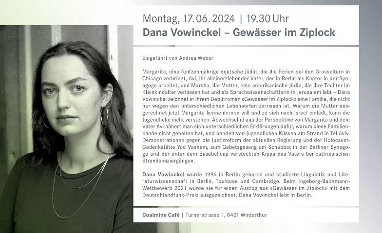 Dana Vowinckel - Gewässer im Ziplock Coalmine – Raum für Fotografie, Turnerstrasse 1, 8400 Winterthur Tickets