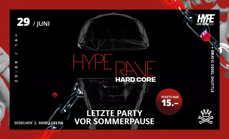 Event-Image for '[HARD CORE] HYPE RAVE @ SEDEL CLUB'