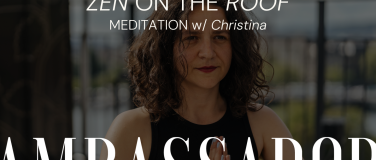 Event-Image for 'ZEN ON THE ROOF - Meditation w/ Christina -31/08/2024'
