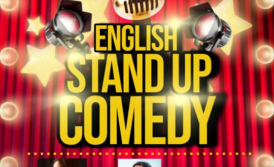 Logo de sponsoring de l'événement English Stand-up Comedy Night
