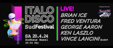 Event-Image for 'Italo Disco SUDFestival - 5 Live Acts  & Party'