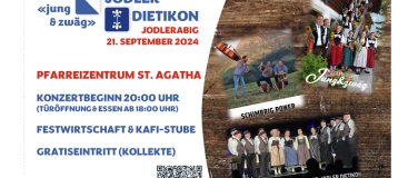 Event-Image for 'JODLERABIG der Stadt-Jodler Dietikon'