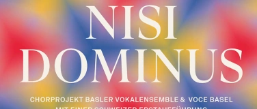 Event-Image for 'Nisi Dominus (Basler Vokalensemble & voce Basel)'