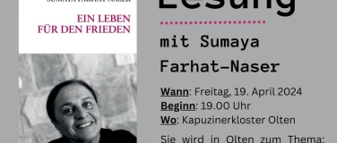 Event-Image for 'Lesung mit Sumaya Farhat-Naser'