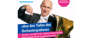 Event-Image for 'Morgenstamm: «Aus den Tiefen des Orchestergrabens»'