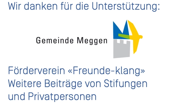 Logo de sponsoring de l'événement « klang» - VERWANDTSCHAFT - Sommerkonzert in Meggen