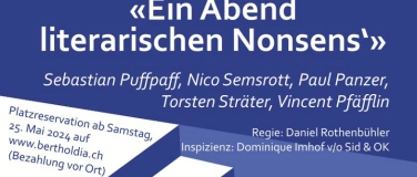 Event-Image for 'Ein Abend literarischen Nonsens‘'