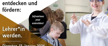 Event-Image for 'PH Luzern Online-Infoanlass: Lehrerin, Lehrer werden'