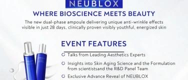 Event-Image for 'NEUBLOX: Where Bioscience Meets Beauty'