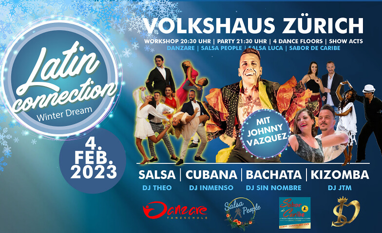 Latin Connection - Winter Dream mit Johnny Vazquez Volkshaus, Stauffacherstrasse 60, 8004 Zürich Tickets
