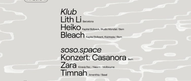 Event-Image for 'Bubble w. Zara, Lith Li - Concert: Casanora'