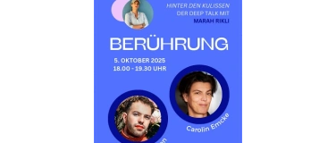 Event-Image for 'Hinter den Kulissen - der Deep Talk mit Marah Rikli'