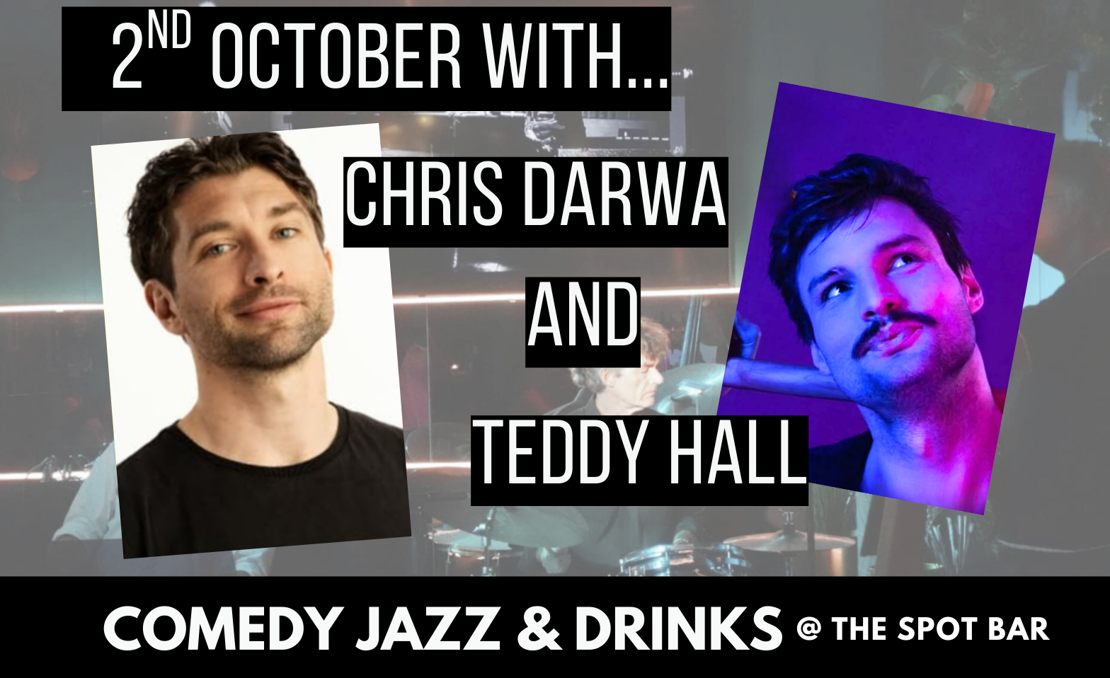 Comedy, Jazz &amp; Drinks Tickets