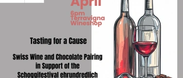 Event-Image for 'Tasting for a Cause: Swiss Wine and Chocolate Pairing'