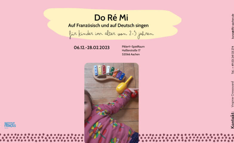 Do Ré Mi :Auf Französisch und auf Deutsch singen - für Kinde Pikler®-SpielRaum, Haßlerstraße 17, 52066 Aachen Tickets