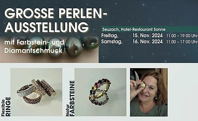 Event-Image for 'Grosse Perlenausstellung mit Farbstein- und Diamantschmuck'