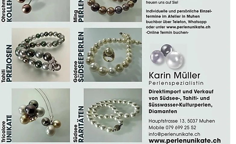 Grosse Perlenausstellung mit Farbstein- und Diamantschmuck ${singleEventLocation} Billets