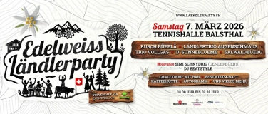 Event-Image for 'Edelweiss Ländlerparty Balsthal'