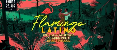 Event-Image for 'Flamingo Latino - Free Salsa Workshop + Latino Party'