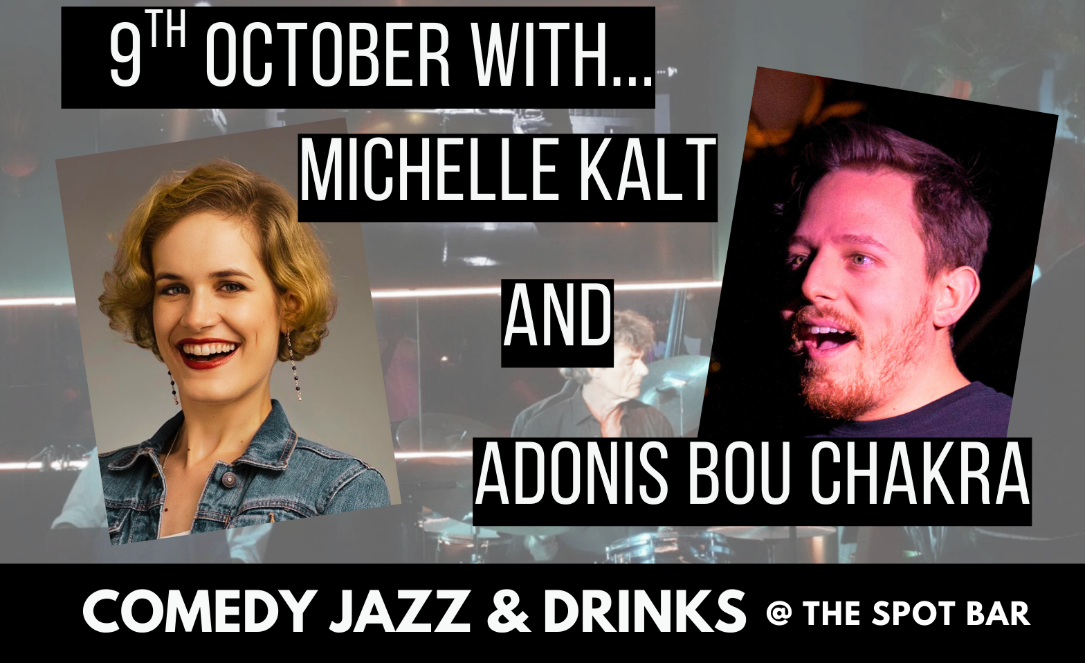 Comedy, Jazz &amp; Drinks Tickets