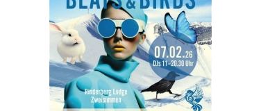 Event-Image for 'Beats & Birds Winter 2026 - Rinderberg Lodge Zweisimmen'