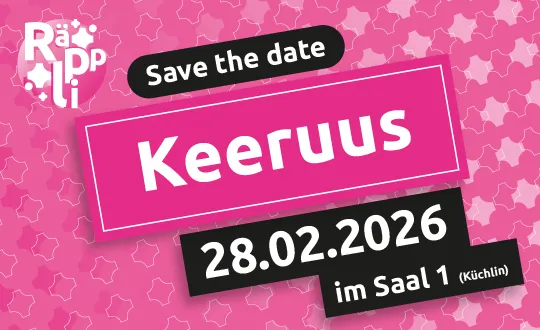 Logo de sponsoring de l'événement Räppli s' Vorfasnachtsfescht am 24.1.2026