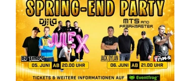 Event-Image for 'Spring-End Party Huttwil / 6. Juni 2026'