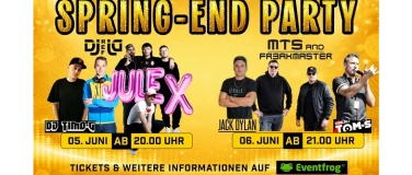 Event-Image for 'Jule X Konzert / Spring-End Party Huttwil / 5. Juni 2026'