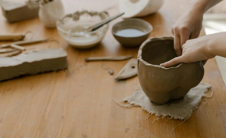 Freihand t&ouml;pfern mit selbsttrocknendem Ton Billets