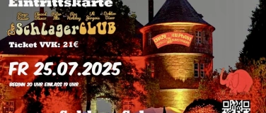 Event-Image for 'DER SCHLAGERCLUB Live beim Schloss Open Air in Schreez'