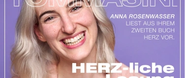 Event-Image for 'HERZ-liche Lesung &ndash; mit Anna Rosenwasser'