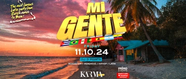 Event-Image for 'MI GENTE @KARMA CLUB BERN'