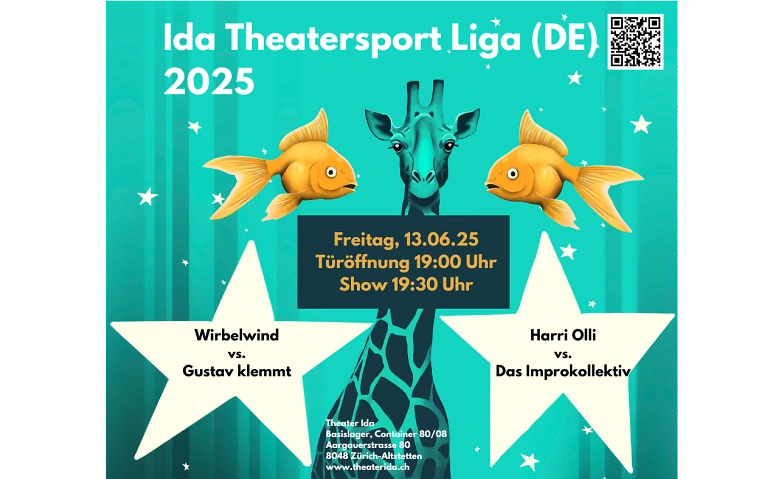 Ida Theatersport Liga 13.06.2025, DE ${singleEventLocation} Billets