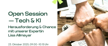 Event-Image for 'Tech & KI - Herausforderung und Chance'