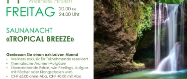 Event-Image for 'exklusive Sauna-Nacht "Tropical Breeze"'