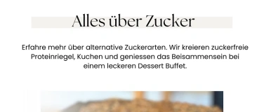 Event-Image for 'Alles über Zucker - alternative Zuckerarten & Desserts'