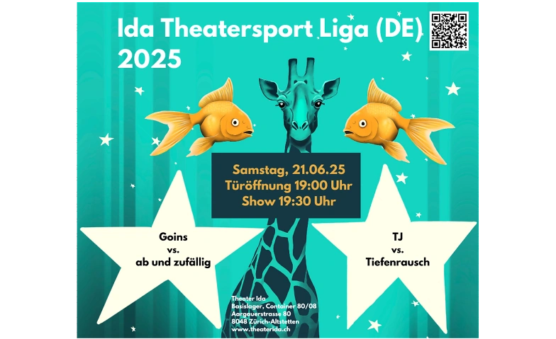 Ida Theatersport Liga 21.06.2025, DE ${singleEventLocation} Billets