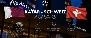 Event-Image for 'Public Viewing  Katar vs Schweiz'
