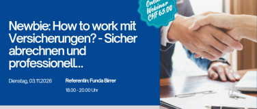 Event-Image for 'Newbie: How to work mit Versicherungen? - Sicher abrechnen'