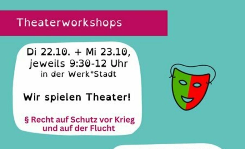 Theaterworkshops &quot;Ich bin wertvoll&quot; ${singleEventLocation} Billets