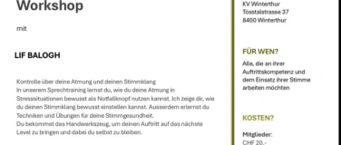 Event-Image for 'Workshop Atmung und Stimme'