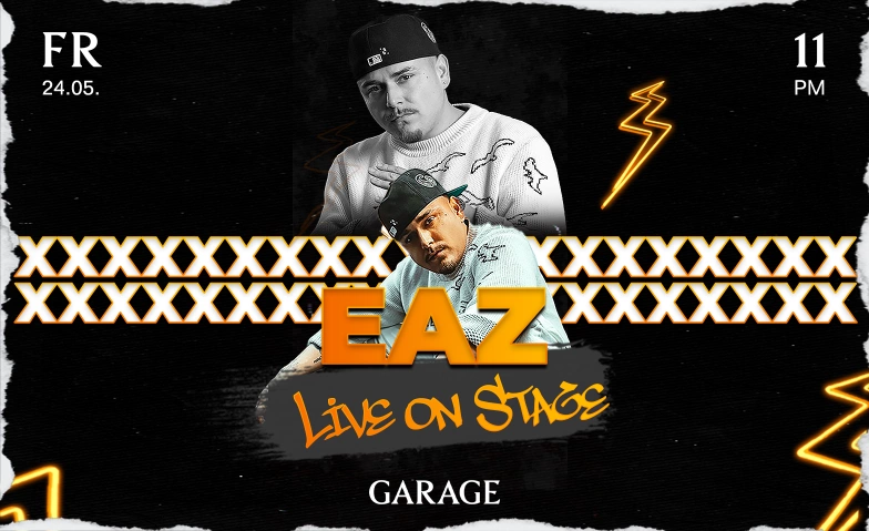 EAZ Live on Stage Garage, Hintere Poststrasse 2, 9000 St. Gallen Billets