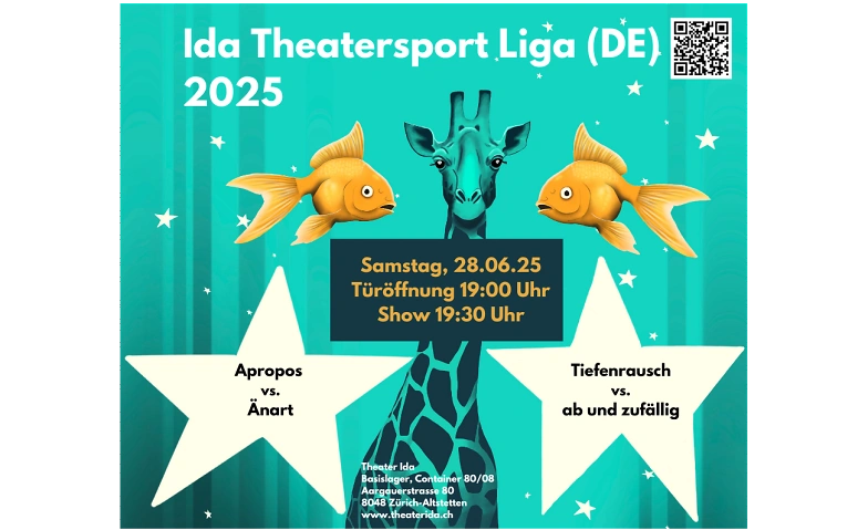 Ida Theatersport Liga 28.06.2025, DE ${singleEventLocation} Billets