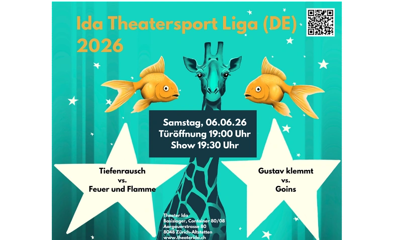 Ida Theatersport Liga 06.06.2026, DE Tickets