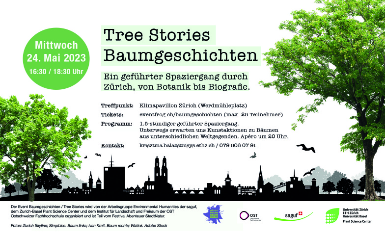 Baumgeschichten / Tree Stories Klimapavillon, Werdmühleplatz , 8001 Zürich Tickets