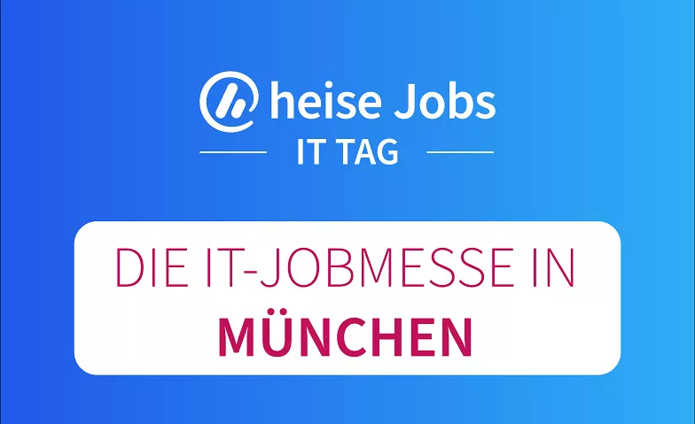 heise Jobs IT Tag München Nemetschek Haus, Konrad-Zuse-Platz 1, 81829 München Billets