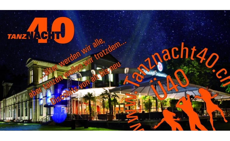 Tanznacht40 Grand Casino Baden, Haselstrasse 2, 5400 Baden Billets