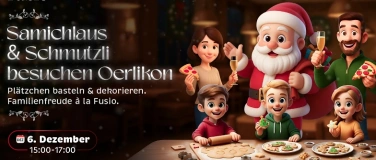 Event-Image for 'Samichlaus & Schmutzli Besuch @ Fusio Zürich'