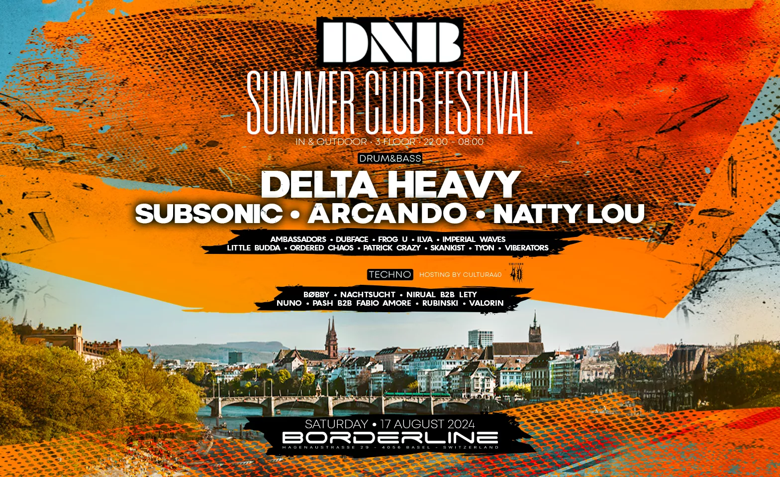 Event-Image for 'DRUMNBASEL SUMMER CLUB FESTIVAL'