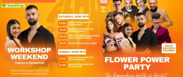Event-Image for 'Salsa Workshop Weekend & Flower Power Party'